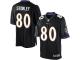 Men Nike NFL Baltimore Ravens #80 Brandon Stokley Black Limited Jersey
