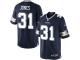 Men Nike NFL Dallas Cowboys #31 Byron Jones Home Navy Blue Limited Jersey