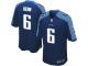 Men Nike NFL Tennessee Titans #6 Brett Kern Navy Blue Limited Jersey