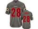 Men Nike NFL Washington Redskins #28 Darrell Green Grey Vapor Limited Jersey