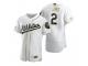 Men Oakland Athletics Khris Davis Nike White Golden Edition Jersey