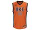 Men Oklahoma City Thunder adidas Custom Alternate Jersey - Orange