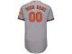 Men's Baltimore Orioles Majestic Gray Flexbase Authentic Collection Custom Jersey