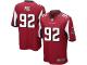 Men's Game Dontari Poe #92 Nike Red Home Jersey - NFL Atlanta Falcons