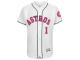 Men's Houston Astros Carlos Correa Majestic White Home 2016 Mother's Day Flex Base Jersey