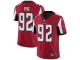 Men's Limited Dontari Poe #92 Nike Red Home Jersey - NFL Atlanta Falcons Vapor Untouchable