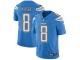 Men's Limited Drew Kaser #8 Nike Electric Blue Alternate Jersey - NFL Los Angeles Chargers Vapor Untouchable