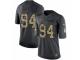 Men's Nike Baltimore Ravens #94 Carl Davis Limited Black 2016 Salute to Service NFL Jersey