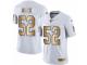 Men's Nike Oakland Raiders #52 Khalil Mack Limited White Gold Rush NFL Jersey