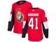 Men's Ottawa Senators #41 Craig Anderson adidas Red Authentic Jersey