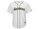 Men's Seattle Mariners Majestic White 2016 Fashion Memorial Day Cool Base Jersey