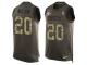 Men's Steven Nelson #20 Nike Green Jersey - NFL Kansas City Chiefs Salute to Service Tank Top