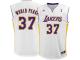 Metta World Peace Los Angeles Lakers adidas Replica Jersey - White