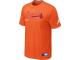 MLB Men Atlanta Braves Nike Practice T-Shirt - Orange