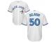 MLB Toronto Blue Jays #50 Steve Delabar Men White Cool Base Jersey