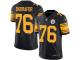 Nike Chukwuma Okorafor Limited Black Men's Jersey - NFL Pittsburgh Steelers #76 Rush Vapor Untouchable