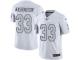 Nike DeAndre Washington Limited White Men's Jersey - NFL Oakland Raiders #33 Rush Vapor Untouchable