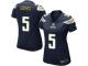 San Diego Chargers Mike Scifres Women's Home Jersey - Navy Blue Nike NFL #5 Game
