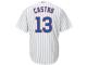 Starlin Castro Chicago Cubs Majestic 2015 Cool Base Player Jersey - White