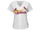 Stephen Piscotty St. Louis Cardinals Majestic Women's Cool Base Player Jersey - White