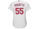 Stephen Piscotty St. Louis Cardinals Majestic Women's Cool Base Player Jersey - White