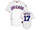 White 1988 Throwback Mark Grace Men #17 Mitchell And Ness MLB Chicago Cubs Jersey