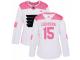 Women Adidas Philadelphia Flyers #15 Jori Lehtera White/Pink Fashion NHL Jersey