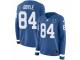 Women Nike Indianapolis Colts #84 Jack Doyle Limited Blue Therma Long Sleeve NFL Jersey