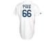 Yasiel Puig L.A. Dodgers Majestic Big & Tall Replica Player Baseball Jersey C White