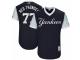 Youth 2017 Little League World Series New York Yankees Clint Frazier Red Thunder Navy Jersey