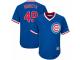 Youth Majestic Chicago Cubs #49 Jake Arrieta Royal Blue Cooperstown Cool Base MLB Jersey