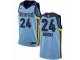 Youth Nike Memphis Grizzlies #24 Dillon Brooks  Light Blue NBA Jersey Statement Edition